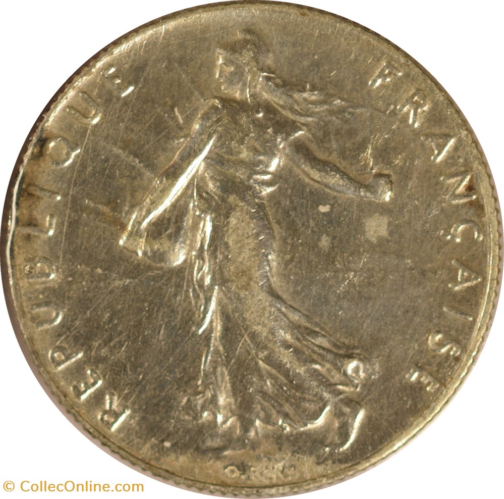 monnaies monde france 50 centimes semeuse 1914