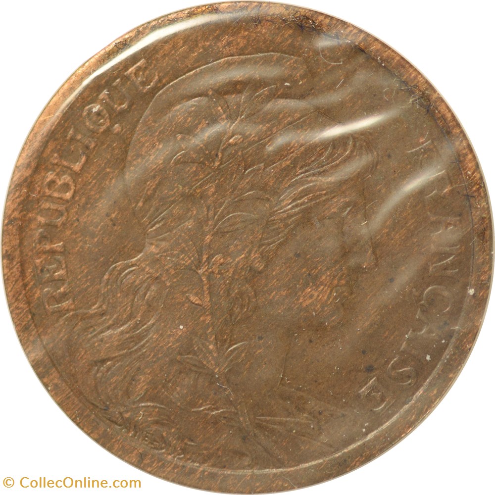 2 centimes Daniel-Dupuis 1901 monnaies monde france 2 centimes daniel dupuis 1901