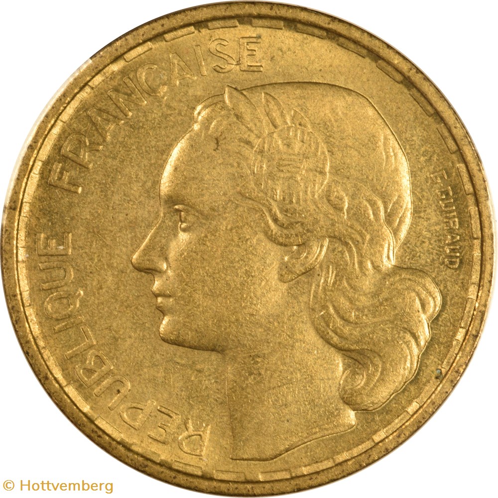 monnaies monde france 10 francs guiraud 1950