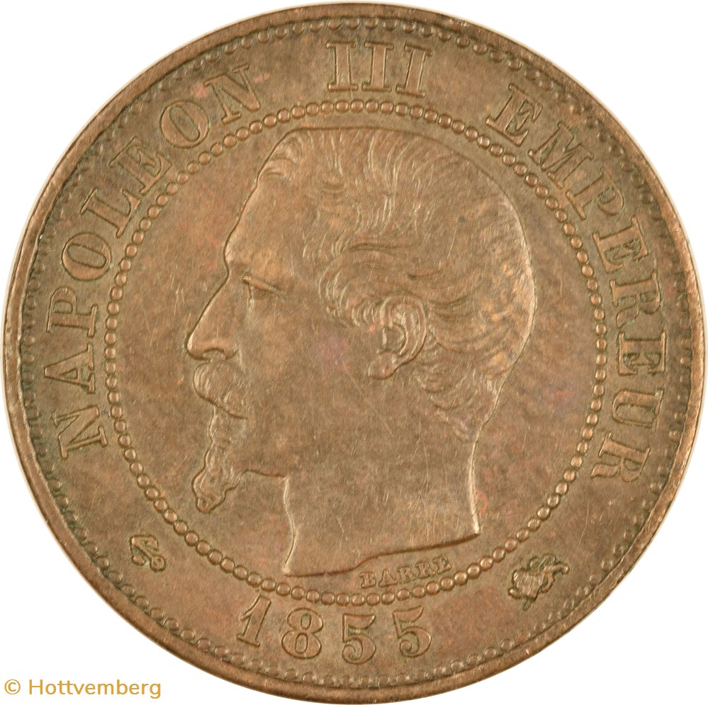 2 centimes 1855 D monnaies monde france 2 centimes 1855 d