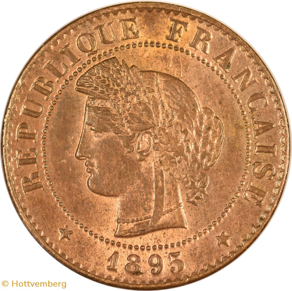 1 centime Cérès 1895 A monnaies monde france 1 centime ceres 1895 a