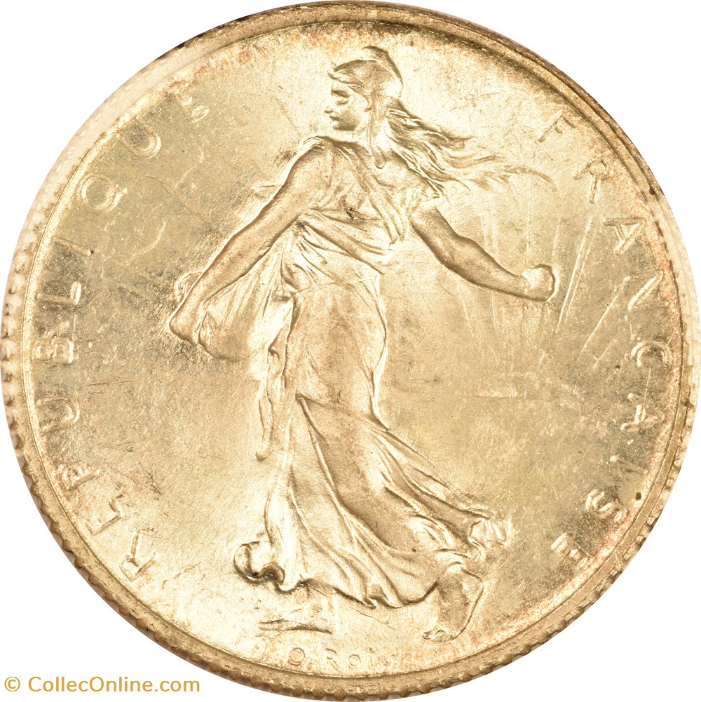 monnaies monde france 1 franc semeuse 1915