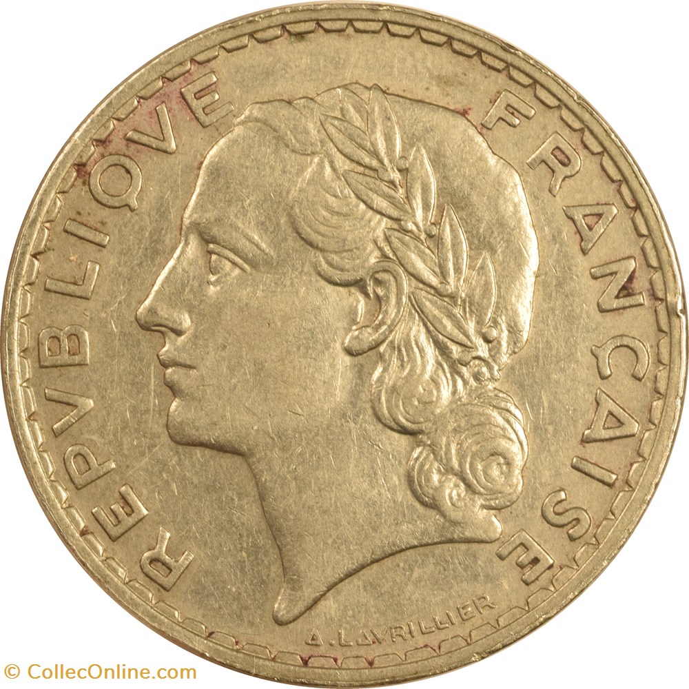 5 francs Lavrillier 1933 monnaies monde france 5 francs lavrillier 1933