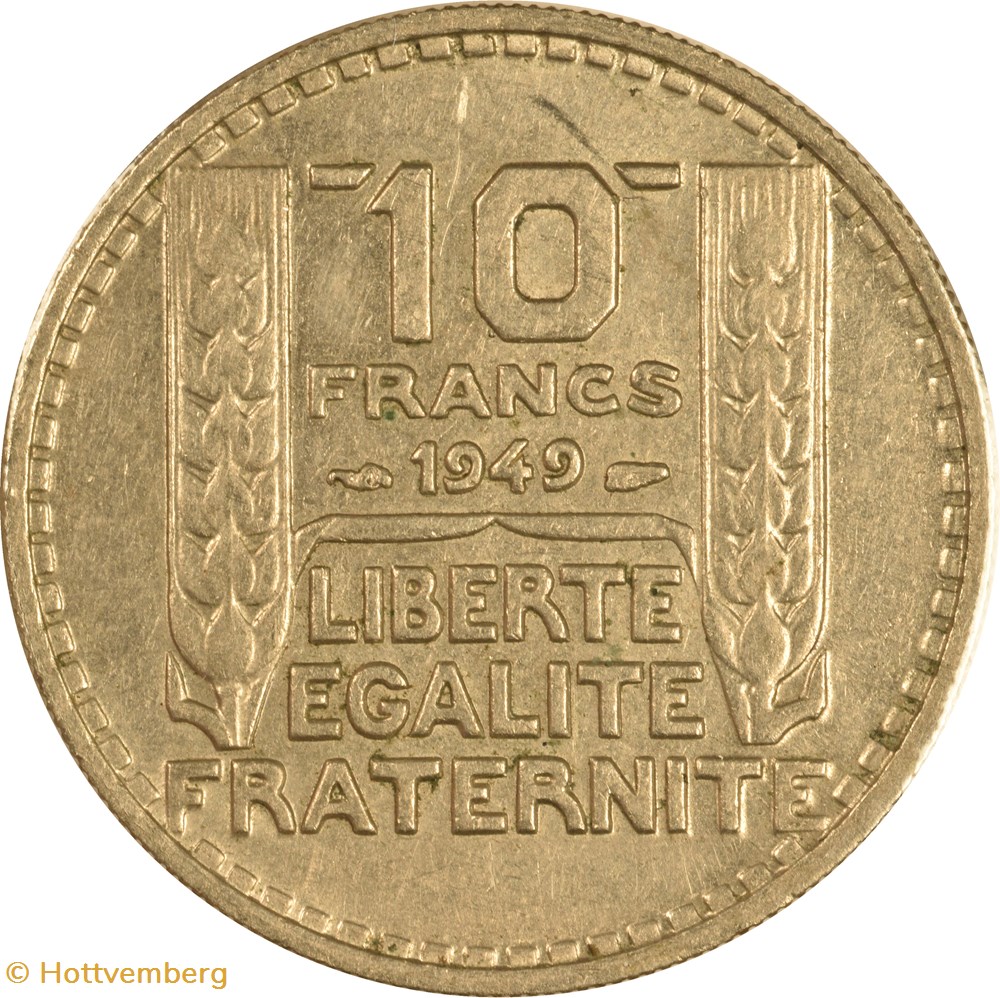 10 francs Turin 1949 monnaies monde france 10 francs turin 1949