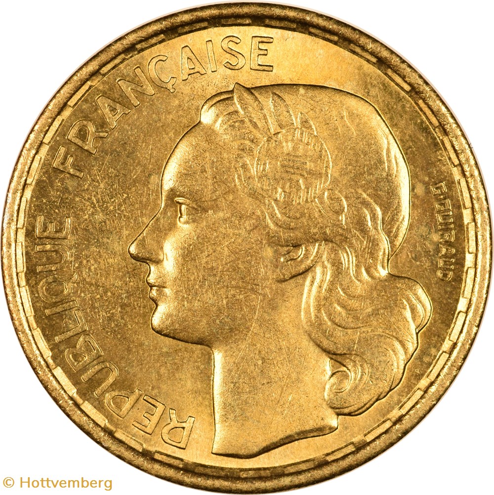 10 francs Guiraud 1952 monnaies monde france 10 francs guiraud 1952