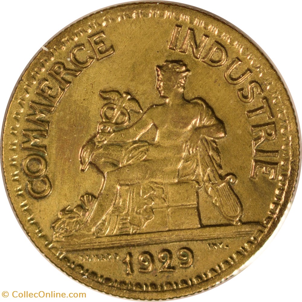 50 centimes Chambres de Commerce 1929 monnaies monde france 50 centimes chambres de commerce 1929