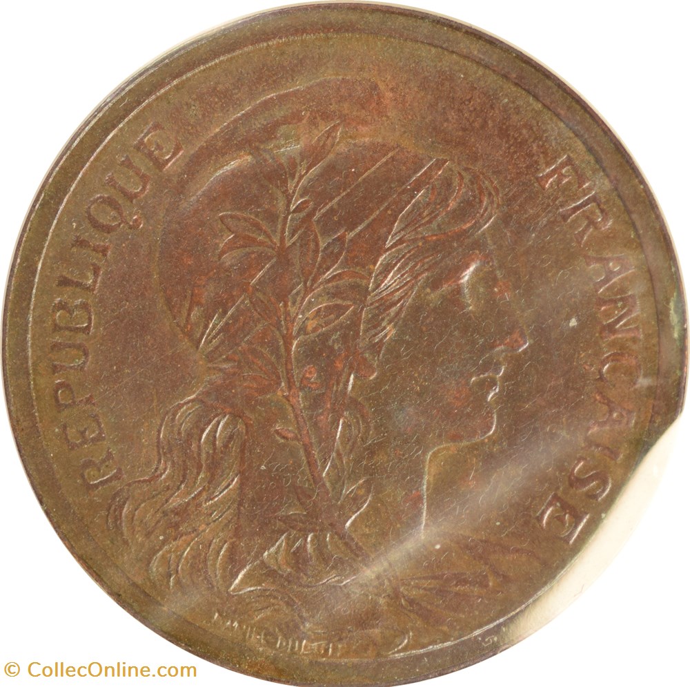 monnaies monde france 2 centimes daniel dupuis 1903