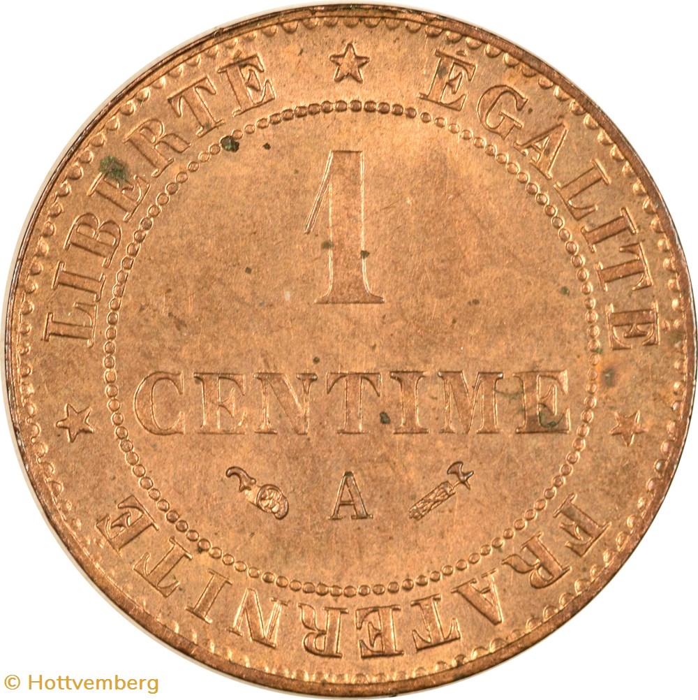 1 centime Cérès 1890 A monnaies monde france 1 centime ceres 1890 a