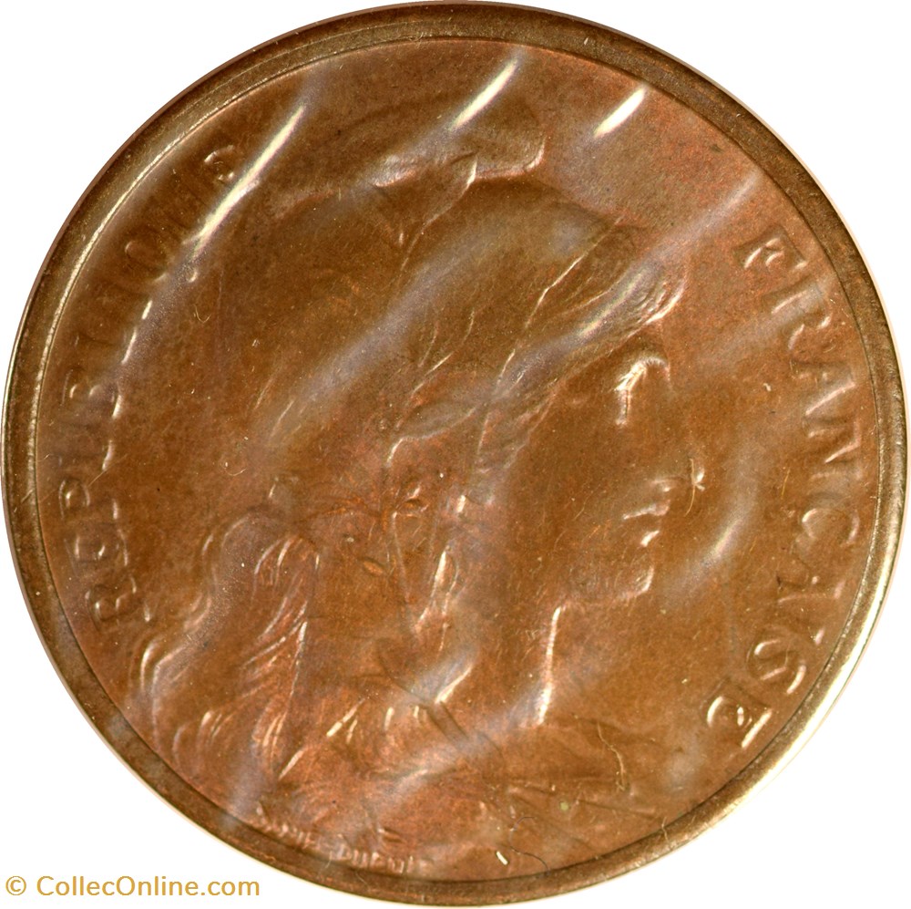 monnaies monde france 5 centimes daniel dupuis 1911