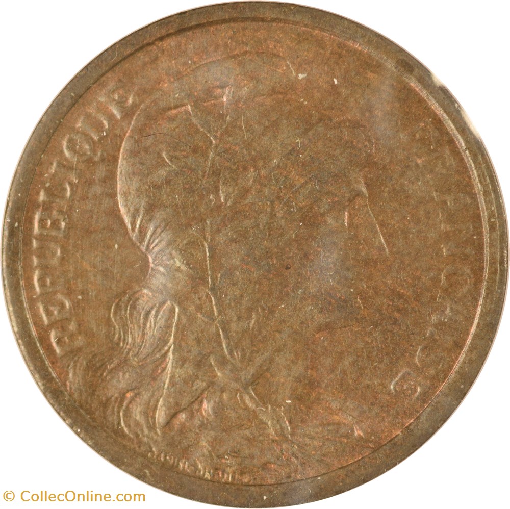 1 centime Daniel-Dupuis 1908 monnaies monde france 1 centime daniel dupuis 1908