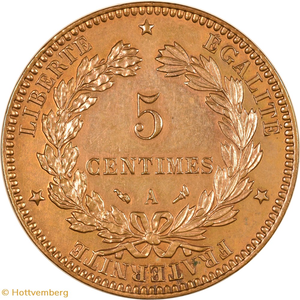 5 centimes Cérès 1898 A monnaies monde france 5 centimes ceres 1898 a