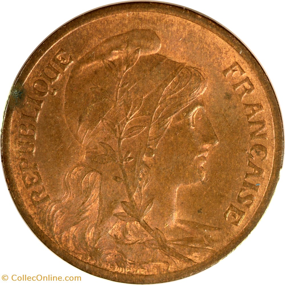 monnaies monde france 5 centimes daniel dupuis 1899