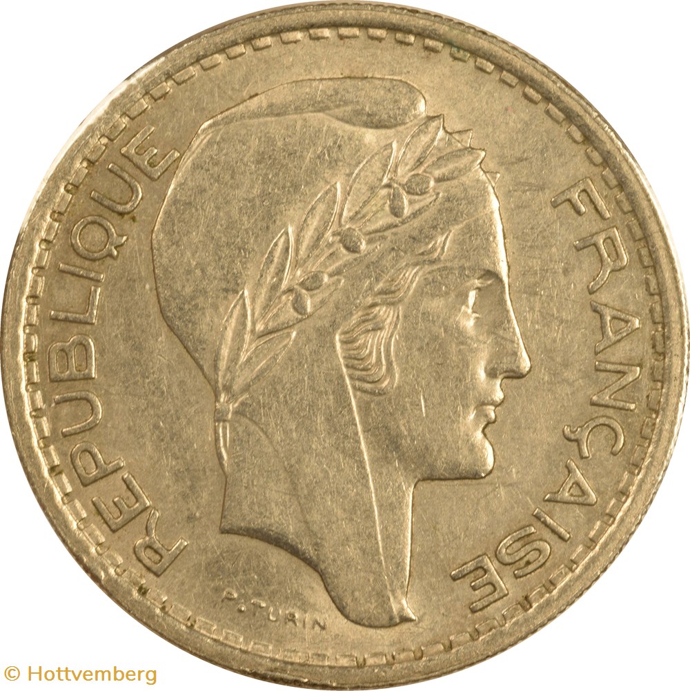 monnaies monde france 10 francs turin 1947