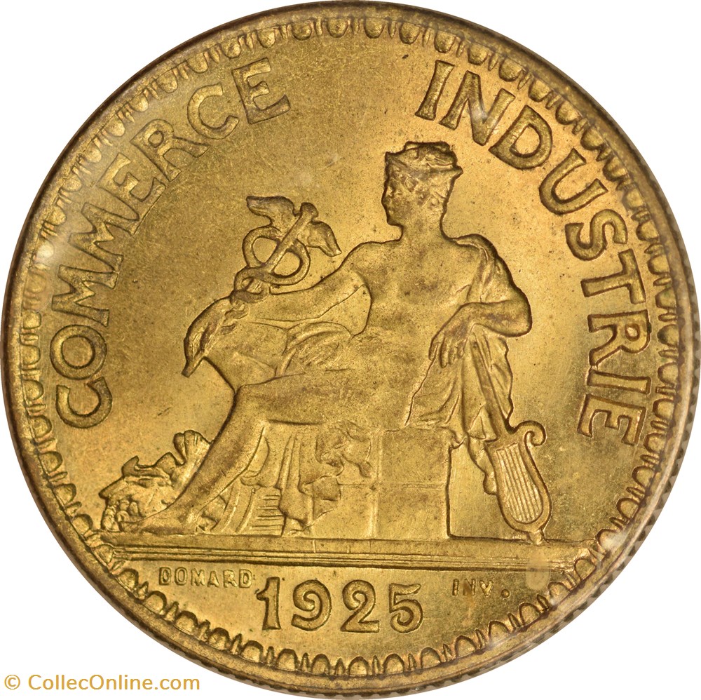 2 francs Chambres de Commerce 1925 4 monnaies monde france 2 francs chambres de commerce 1925