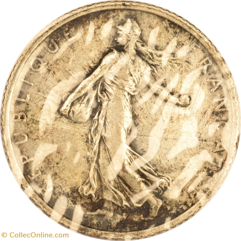 monnaies monde france 1 franc semeuse 1907