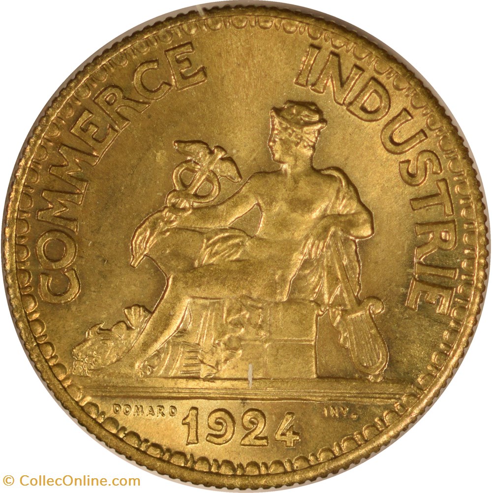 50 centimes Chambres de Commerce 1924 monnaies monde france 50 centimes chambres de commerce 1924