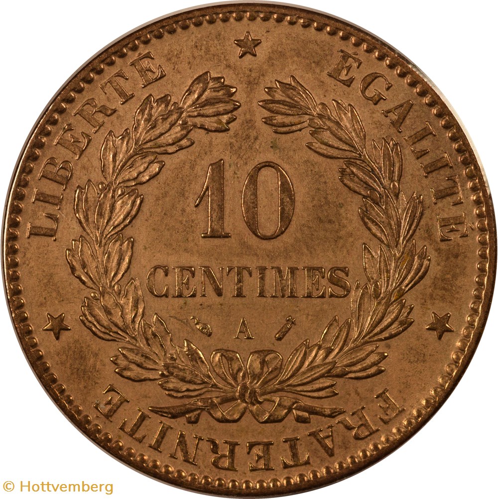 10 centimes Cérès 1888 A monnaies monde france 10 centimes ceres 1888 a
