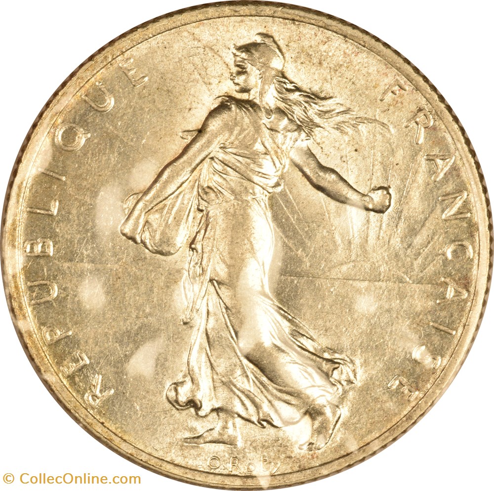 2 francs Semeuse 1914 monnaies monde france 2 francs semeuse 1914