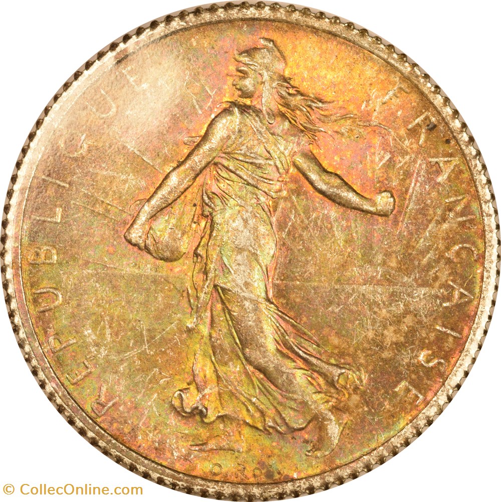 1 franc Semeuse 1917 monnaies monde france 1 franc semeuse 1917