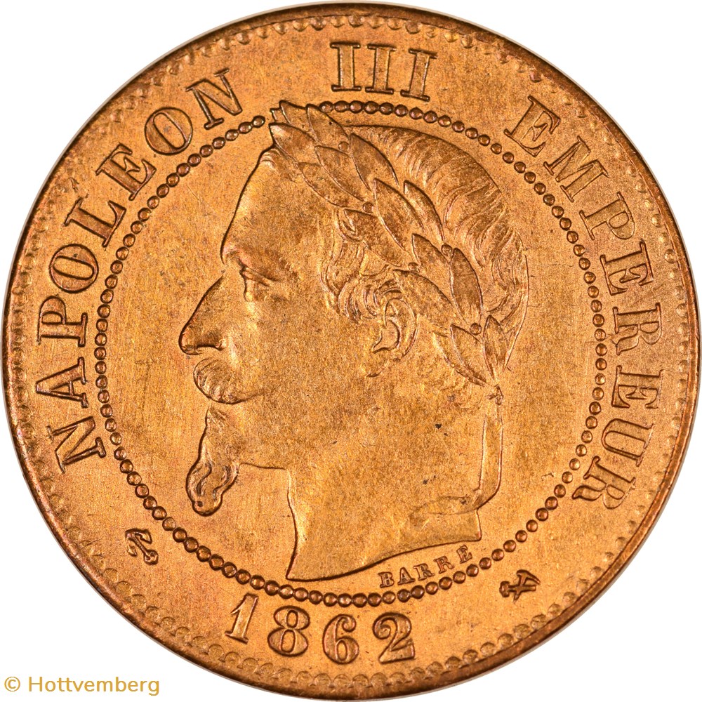 2 centimes 1862 K monnaies monde france 2 centimes 1862 k
