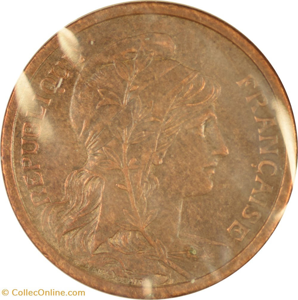2 centimes Daniel-Dupuis 1899 monnaies monde france 2 centimes daniel dupuis 1899