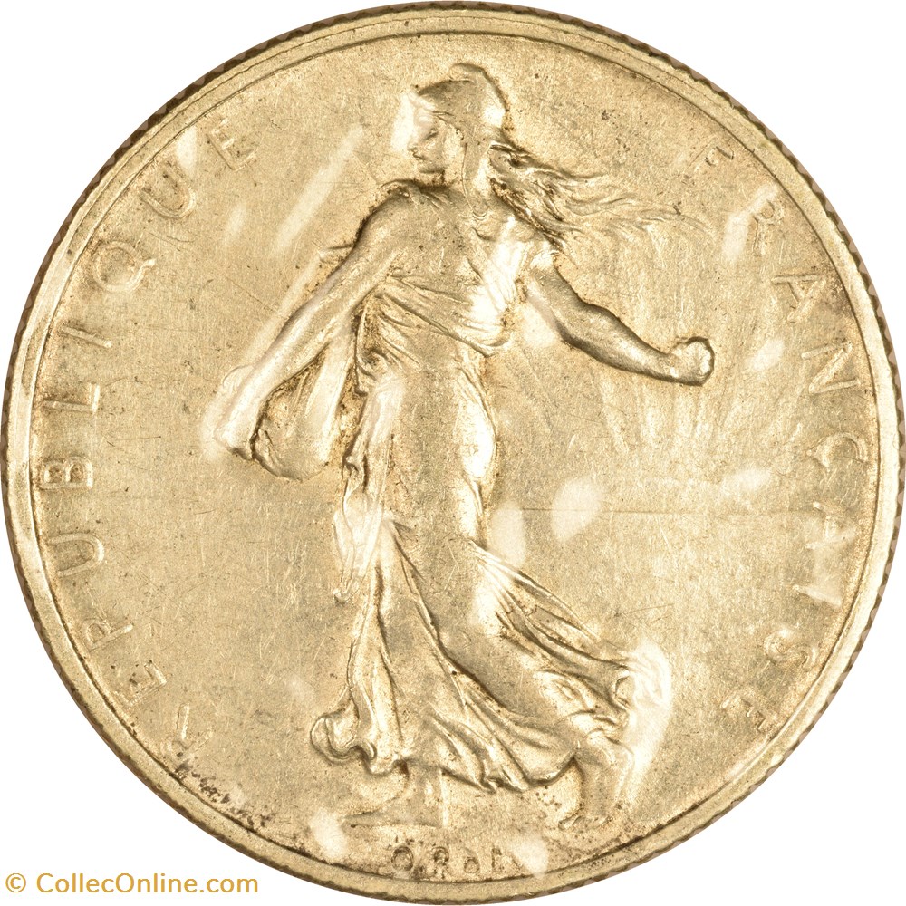 monnaies monde france 2 francs semeuse 1915