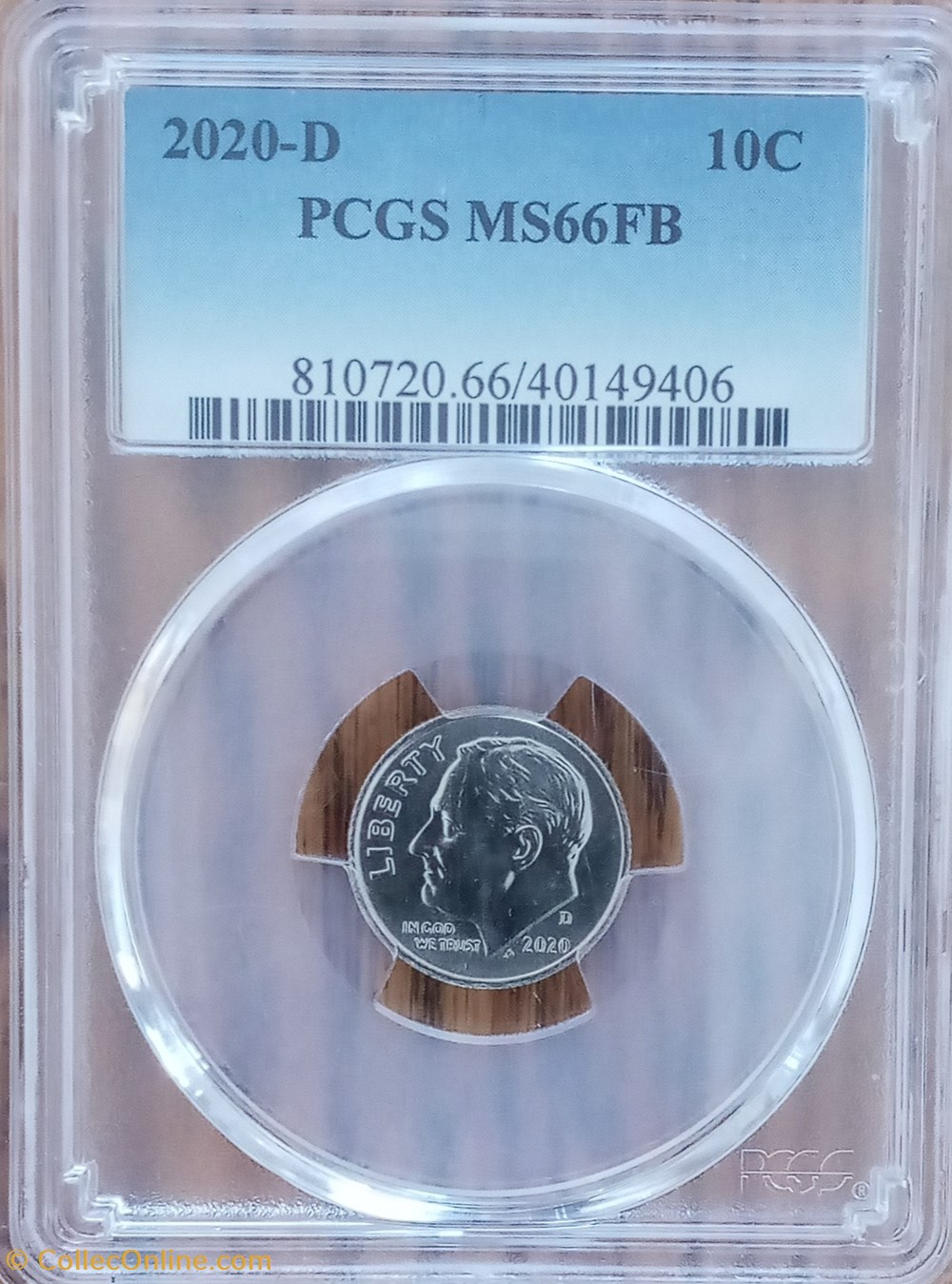 2020-D Roosevelt Dime PCGS MS66FB coins world united states 2020 d roosevelt dime pcgs ms66fb