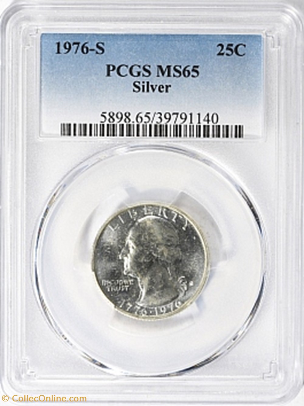 coins world united states 1976 s 25c pcgs ms65 silver