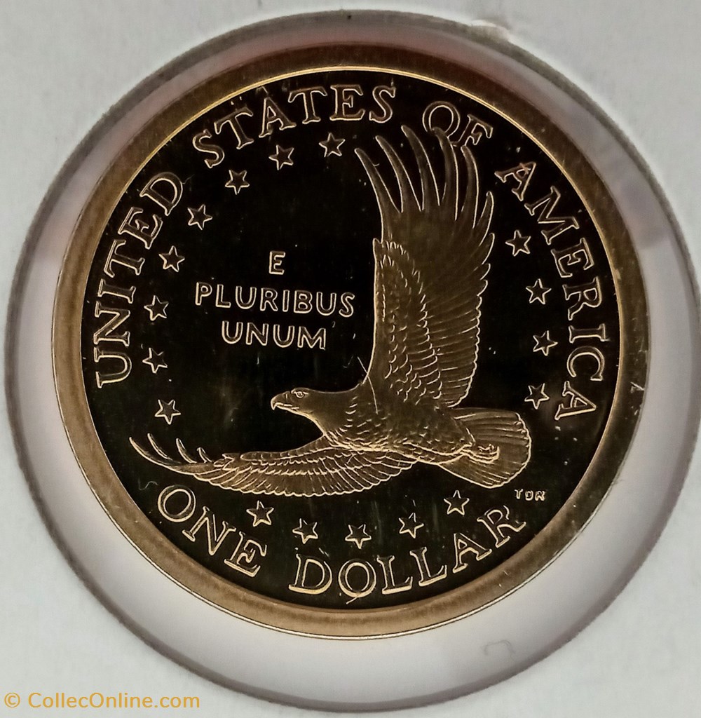 2001-S $1 Sacagawea Proof coins world united states 2001 s 1 sacagawea proof