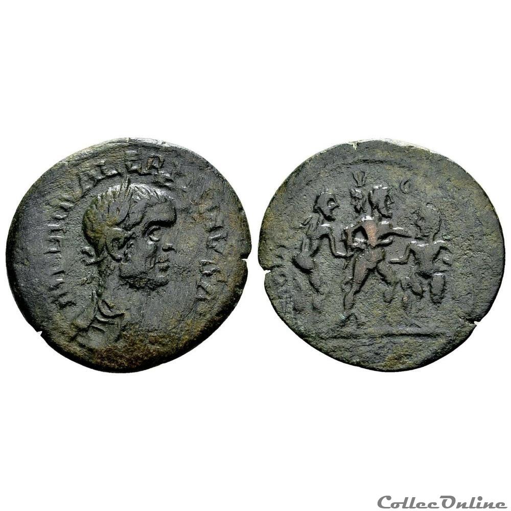 Herakles, drunk and supported by three satyrs 2 coin herakles drunk and supported by three satyrs