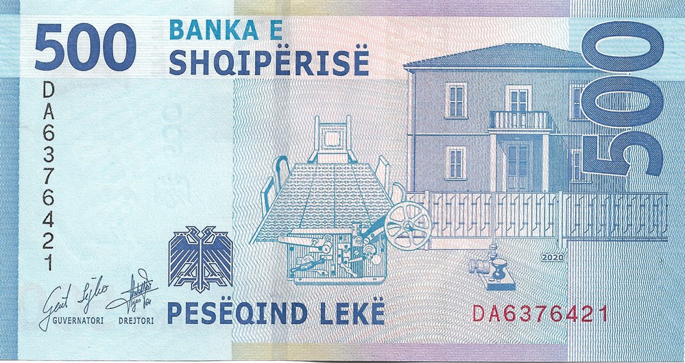 500 lek billets europe albanie 500 lek