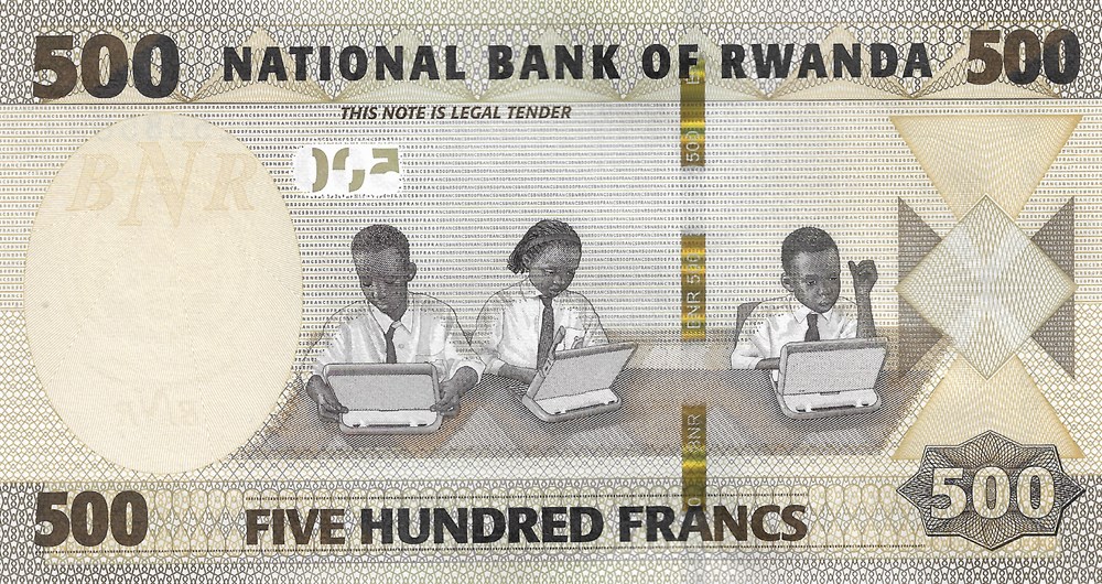 billets afrique rwanda 500 francs
