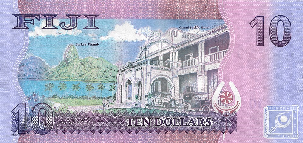 billets oceanie fidji 10 dollars
