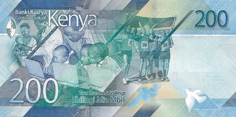 200 shillings billets afrique kenya 200 shillings