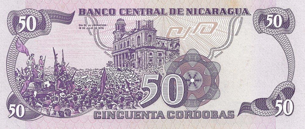 billets amerique centrale et caraibes nicaragua 50 cordobas