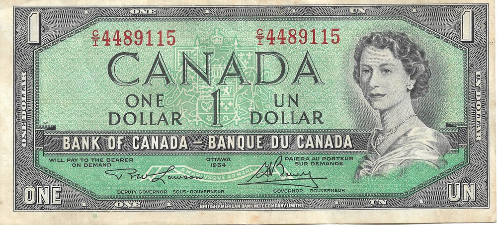 1 dollar billets amerique du nord canada 1 dollar