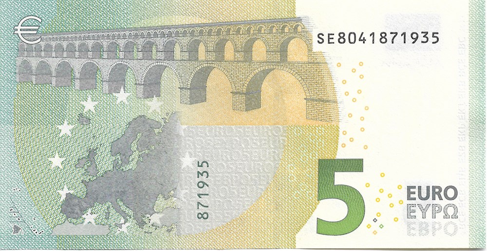 5 euros billets europe italie 5 euros