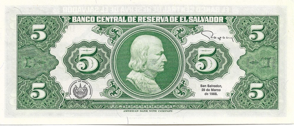 5 colon billets amerique centrale et caraibes salvador 5 colon