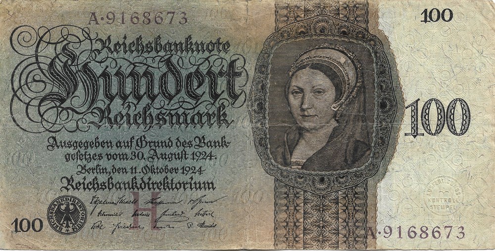 100 reichsmarks billets europe allemagne 100 reichsmarks