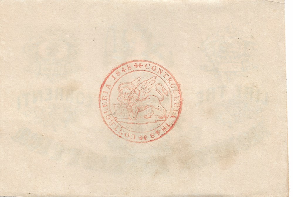 billets europe italie 3 lires courantes