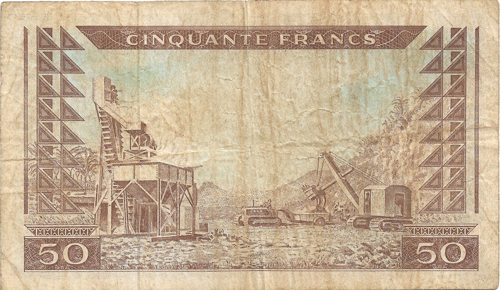 50 francs billets afrique guinee 50 francs