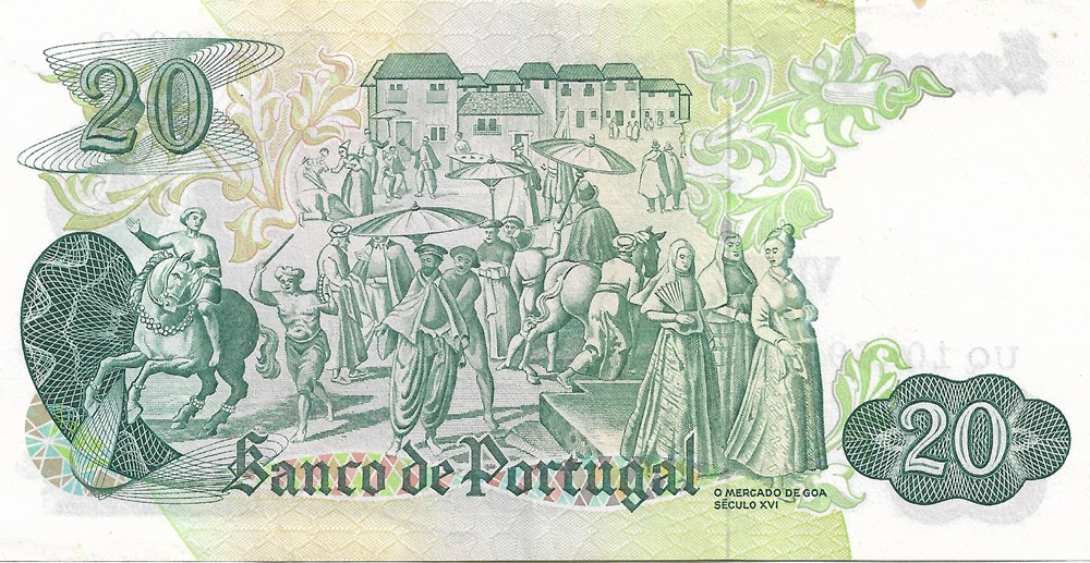 20 escudos billets europe portugal 20 escudos
