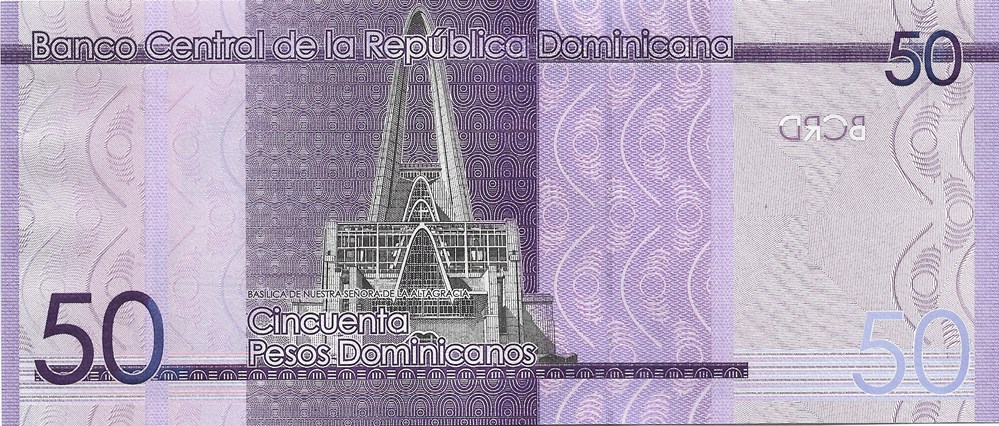 50 pesos dominicains billets amerique centrale et caraibes republique dominicaine 50 pesos dominicains