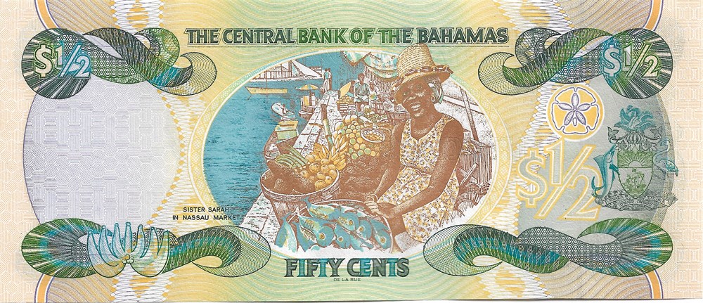 50 cents billets amerique centrale et caraibes bahamas 50 cents