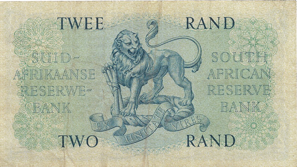 2 rand billets afrique du sud 2 rand