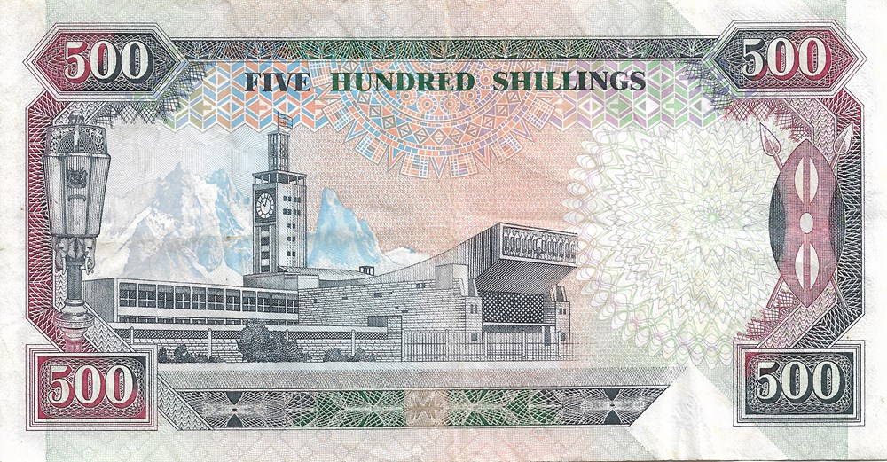 500 shillings billets afrique kenya 500 shillings