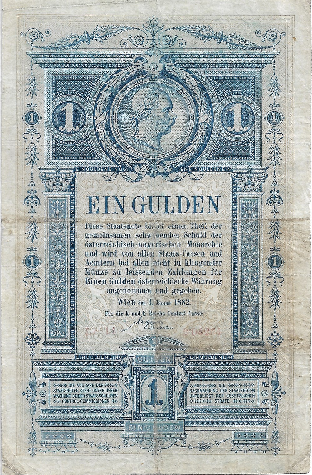 1 florin ou 1 forint billets europe autriche 1 florin ou 1 forint