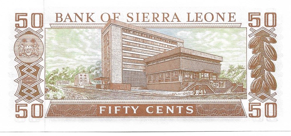 50 cents billets afrique sierra leone 50 cents