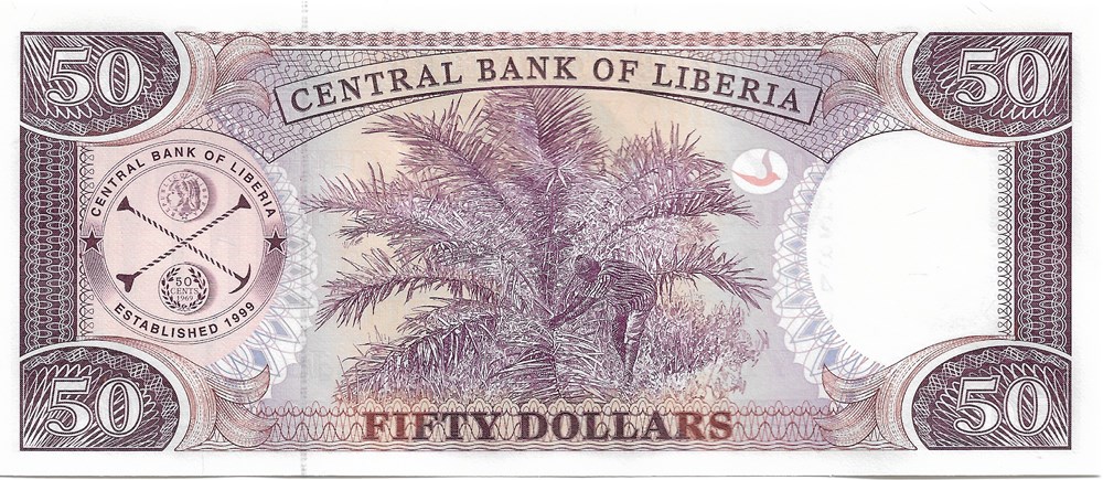 50 dollars billets afrique liberia 50 dollars