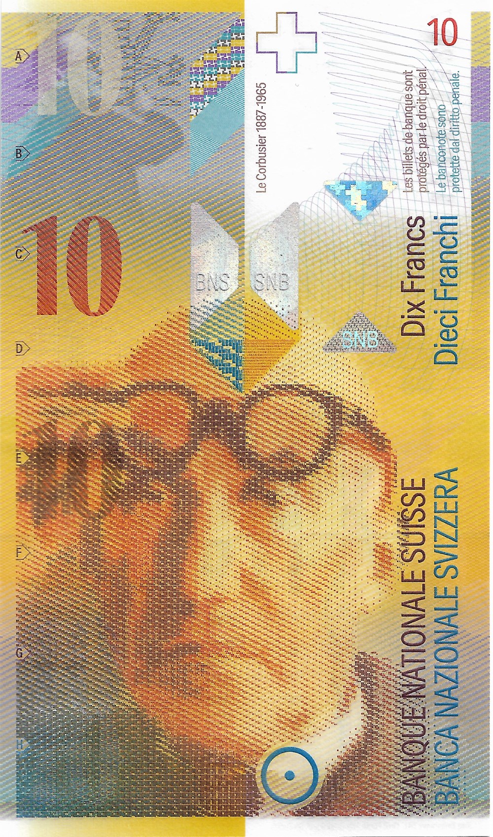 10 francs billets europe suisse 10 francs